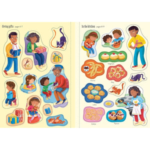 Usborne Little First Stickers: Hanukkah