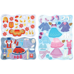 Usborne: Sticker Dolly Dressing Christmas Book