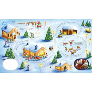 Usborne Wind-Up Santa's Sleigh Book and Toy Combo