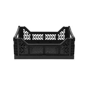 Aykasa Medium Folding Crate in Black