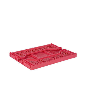 Aykasa Medium Folding Crate in Dark Pink