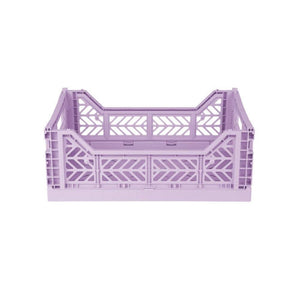 Aykasa Medium Folding Crate in Orchid