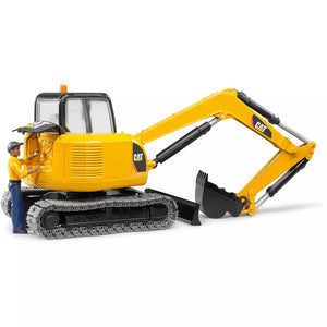 Bruder 02467 CAT Mini Excavator with Worker