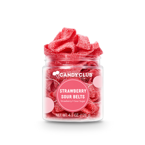 Candy Club -- Strawberry Sour Belts