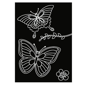 Imagination Starters Chalkboard MiniMats: Princess and Butterfly