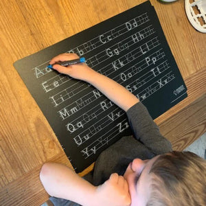 Imagination Starters Chalkboard Placemat: Letters