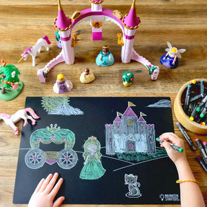 Imagination Starters Chalkboard Placemat: Princess