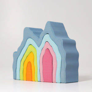 pastel cave arch, nested