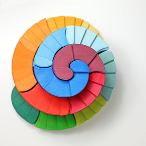 Grimm's Counter-Rotating Stepped Spiral