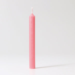 Grimm's Old Rose 10% Beeswax Candles, 12-Pack