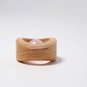 Grimm's Rose Quartz Rattle