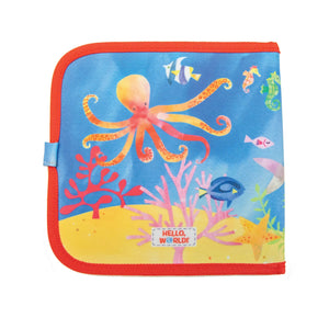 Jaq Jaq Hello, World! Erasable Book -- Ocean Life