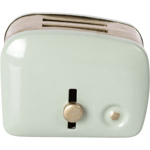 Maileg Miniature Toaster & Bread -- Mint
