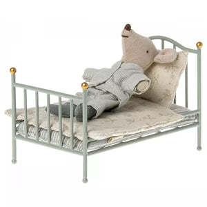 Maileg Vintage Bed, Mouse -- Mint