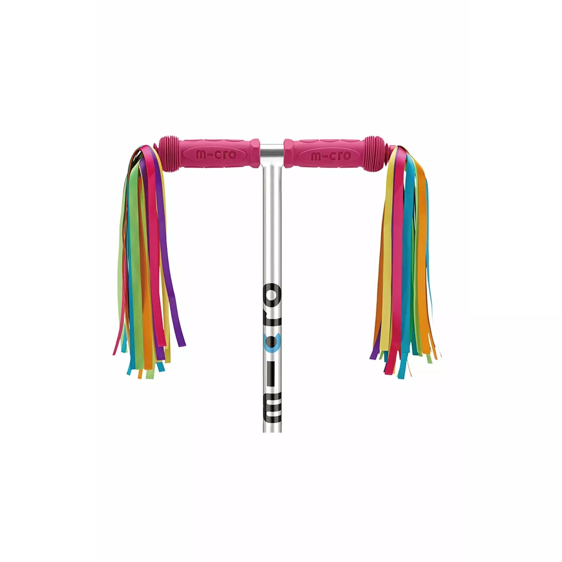 Micro Handlebar Streamers -- Neon Rainbow