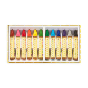 Ooly Brilliant Bee Crayons - Set of 12