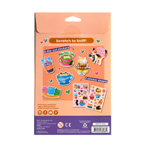 Ooly Stickiville Stickers -- Cat Cafe
