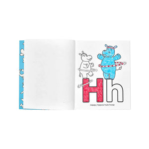 Ooly Toddler Color-in' Book: ABC Amazing Animals