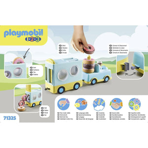 Playmobil 1.2.3 Crazy Donut Truck