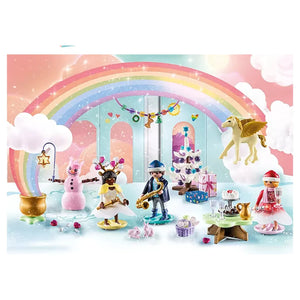 Playmobil Advent Calendar -- Christmas Under the Rainbow
