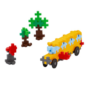 Plus-Plus Tube -- 70 Piece: School Bus