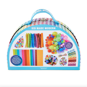 over the rainbow craft kit packaging, back