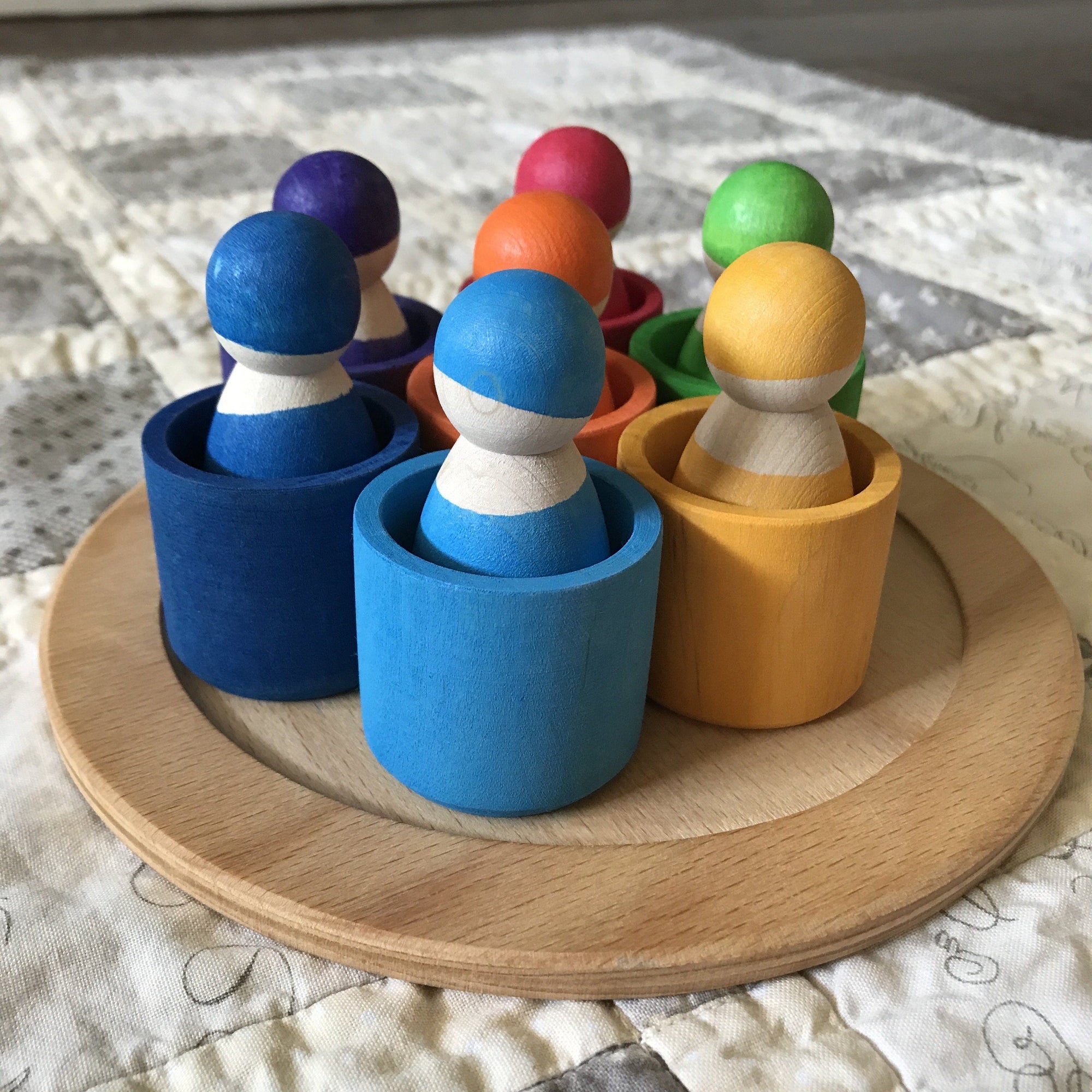 Grimm's seven friends in bowls