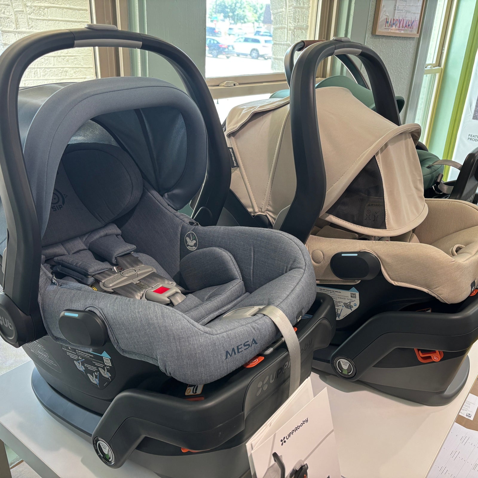 UPPAbaby Mesa V2 versus Mesa V3