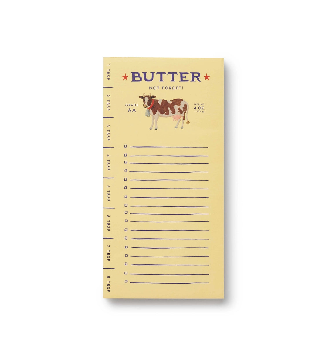 Rifle Paper Co Butter Not Forget Market Pad