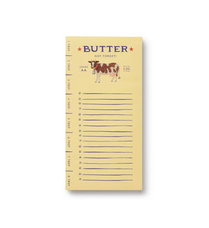 Rifle Paper Co Butter Not Forget Market Pad