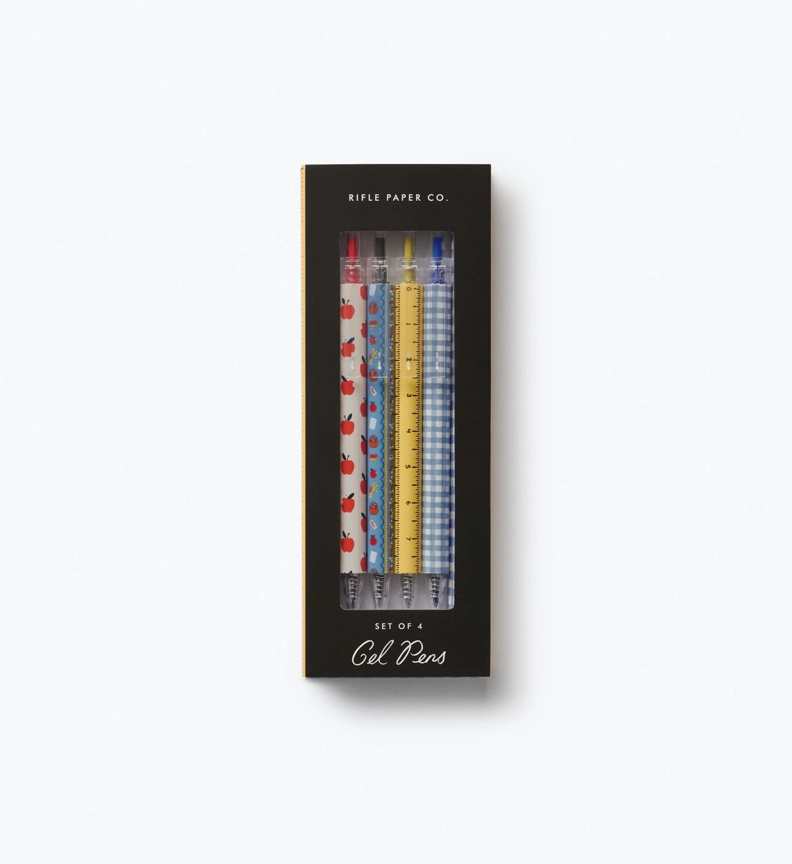 Rifle Paper Co Schoolhouse Gel Pens-- Set of 4