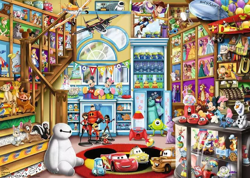 Ravensburger Disney & Pixar Toy Store 1000 Piece Puzzle