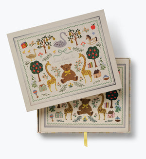 Rifle Paper Co Storybook Embroidered Baby Book