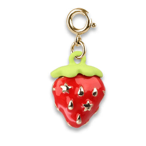Charm it! Gold Strawberry Charm