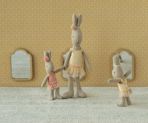 Maileg Rabbit Micro-- Ballet Suit and Skirt Rose
