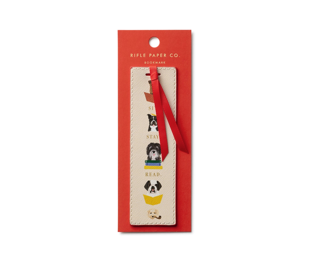 Rifle Paper Co Studious Dogs Bookmark