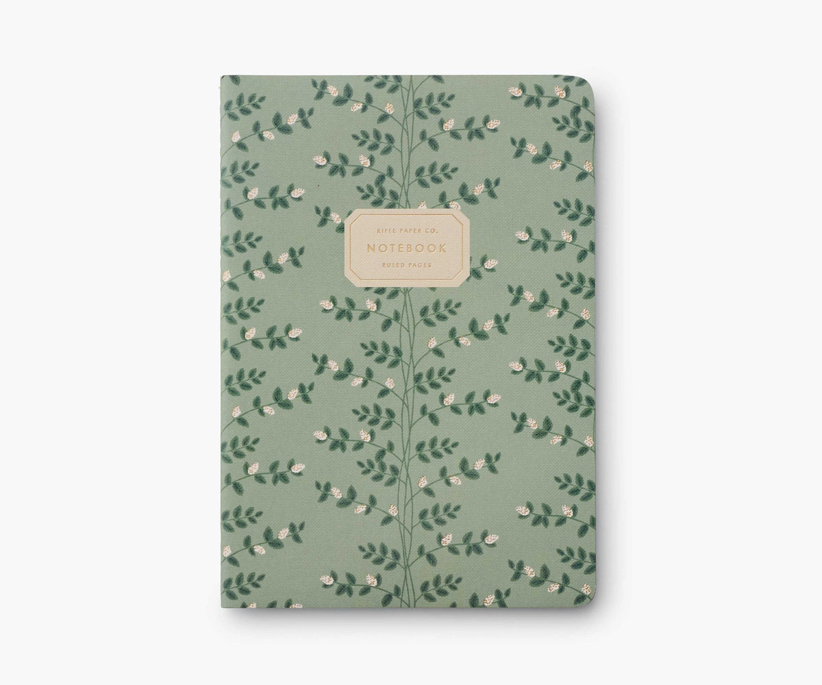Rifle Paper Co Assorted Set of 3 Dahlia Notebooks