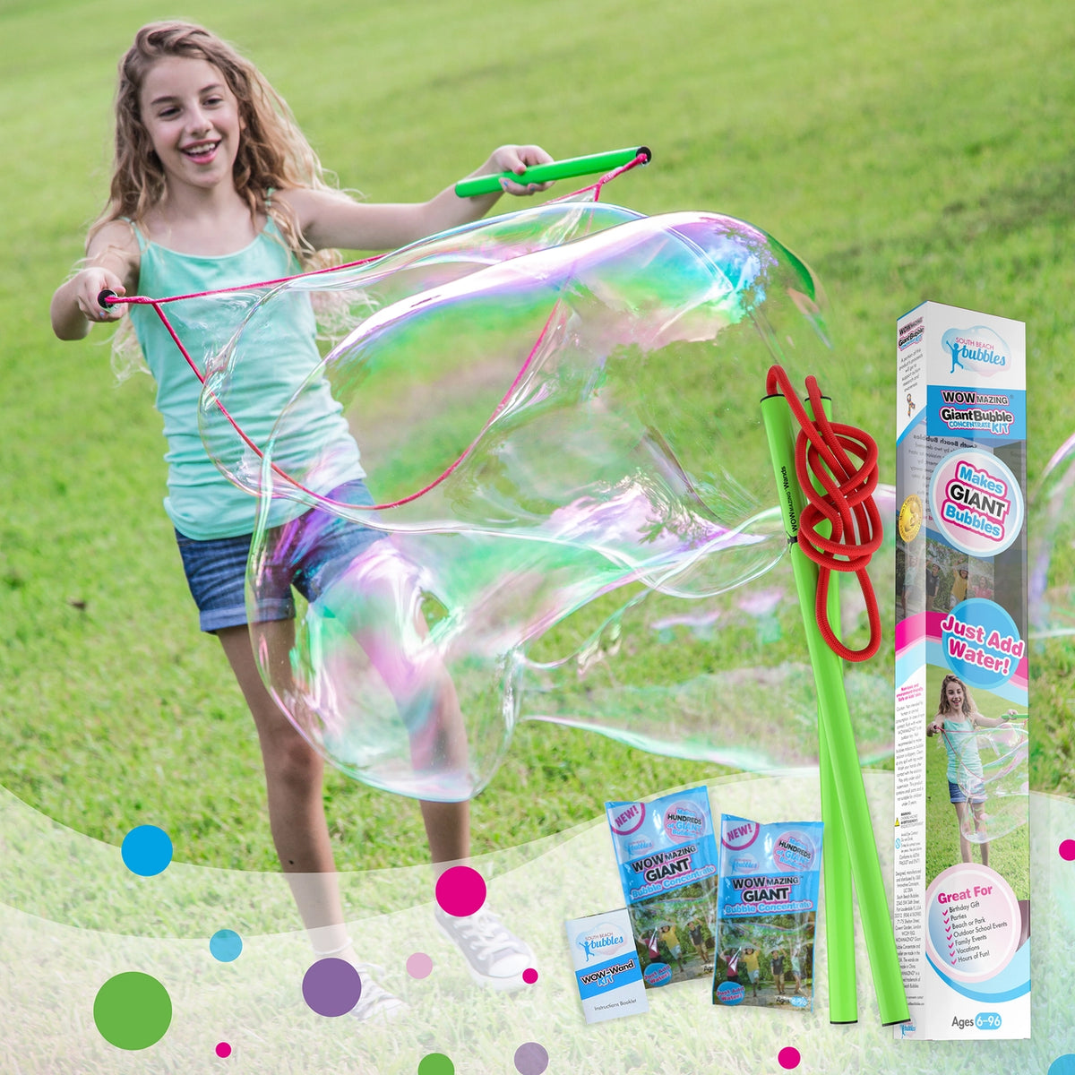 South Beach Bubbles Wowmazing Giant Bubble Kit