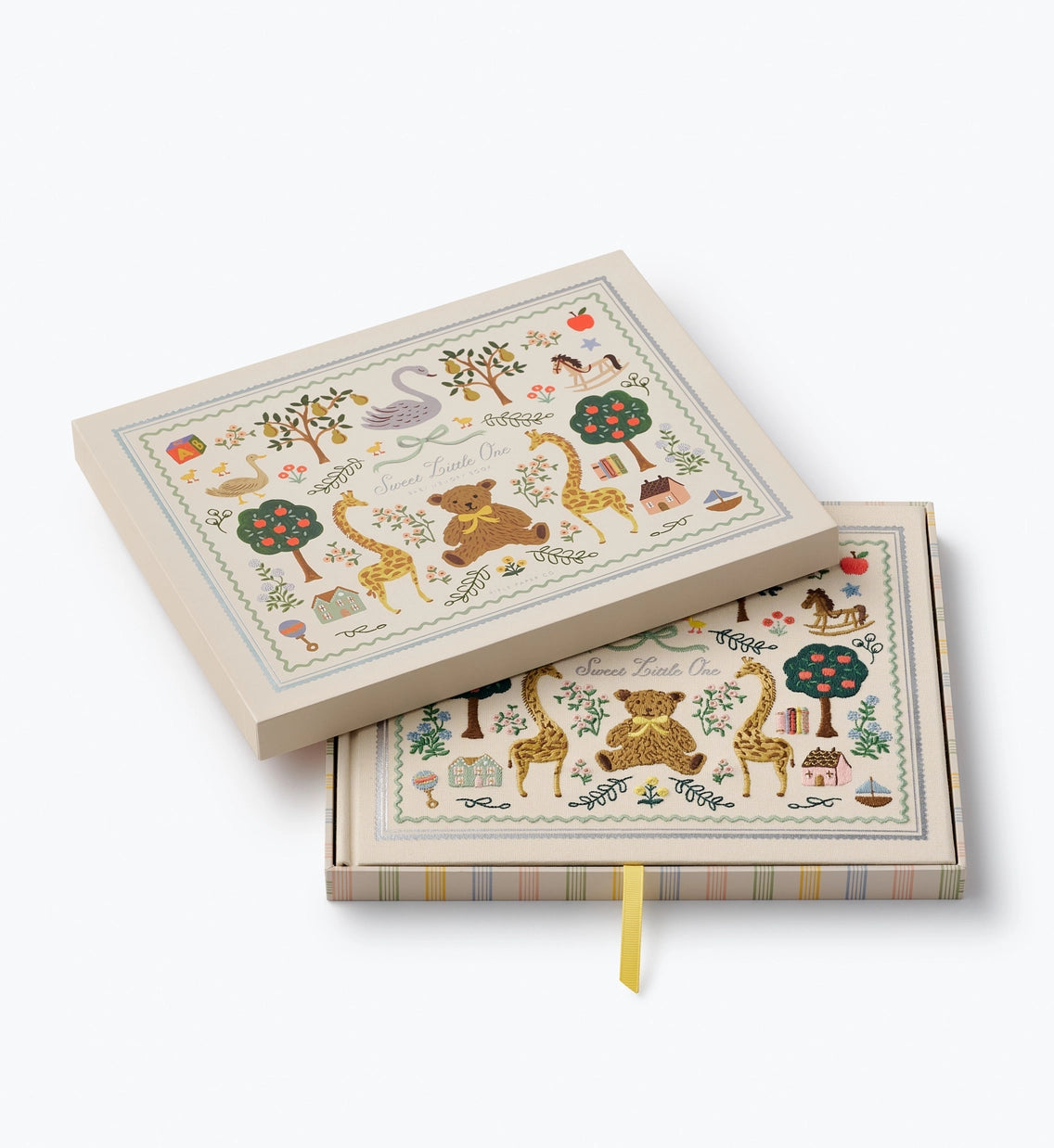 Rifle Paper Co Storybook Embroidered Baby Book