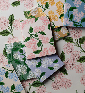Rifle Paper Co Hydrangea Pocket Notebook Boxed Set