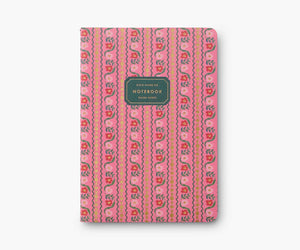 Rifle Paper Co Assorted Set of 3 Dahlia Notebooks