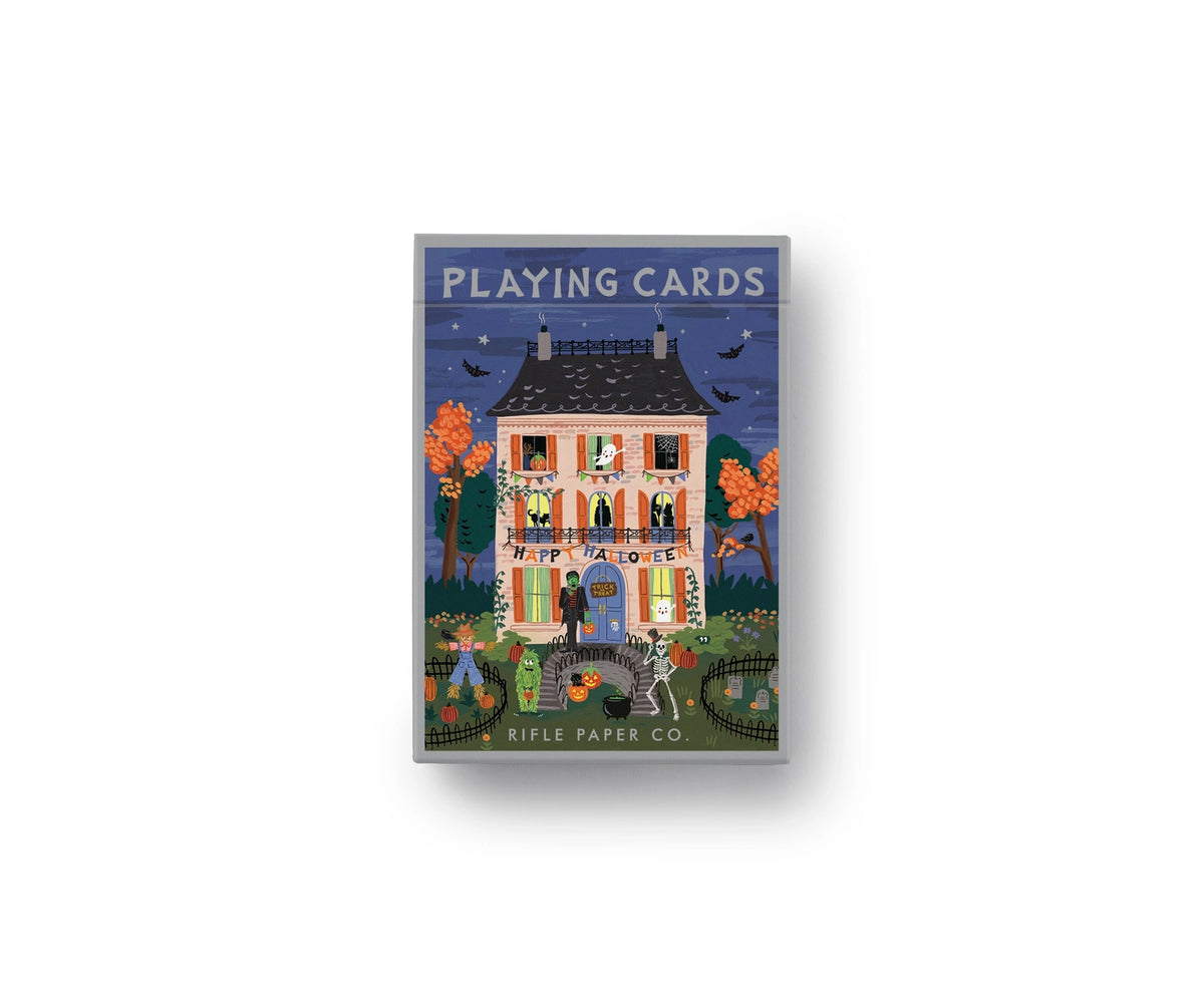 Rifle Paper Co Haunted House Playing Cards