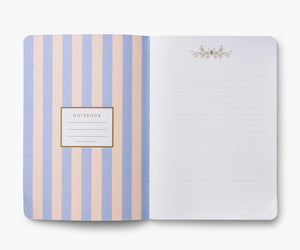 Rifle Paper  Co Assorted Set of 3 Hydrangea Notebooks