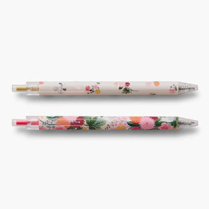 Rifle Paper Co Dahlia Set of 2 Gel Pens