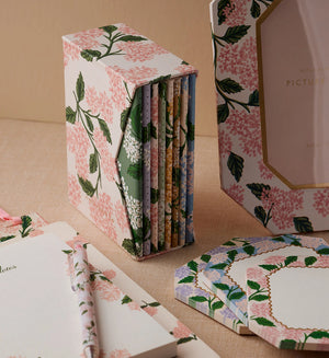 Rifle Paper Co Hydrangea Pocket Notebook Boxed Set