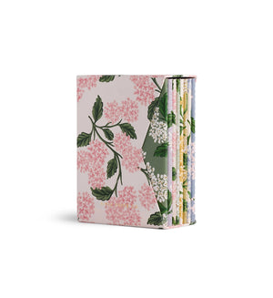 Rifle Paper Co Hydrangea Pocket Notebook Boxed Set