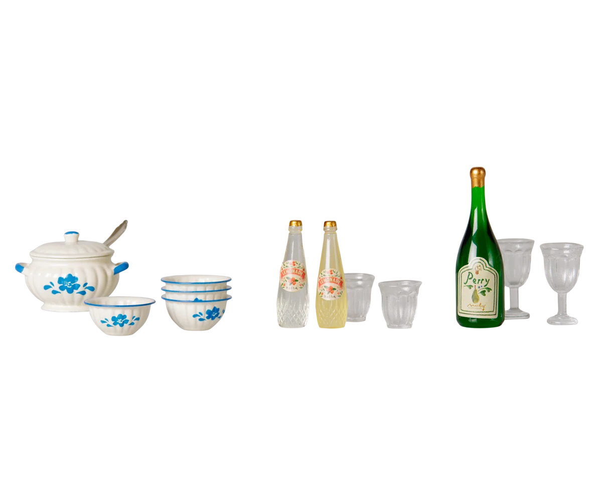 Maileg Soup Set, Mouse