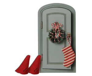 Maileg Christmas Door Set-- Mouse