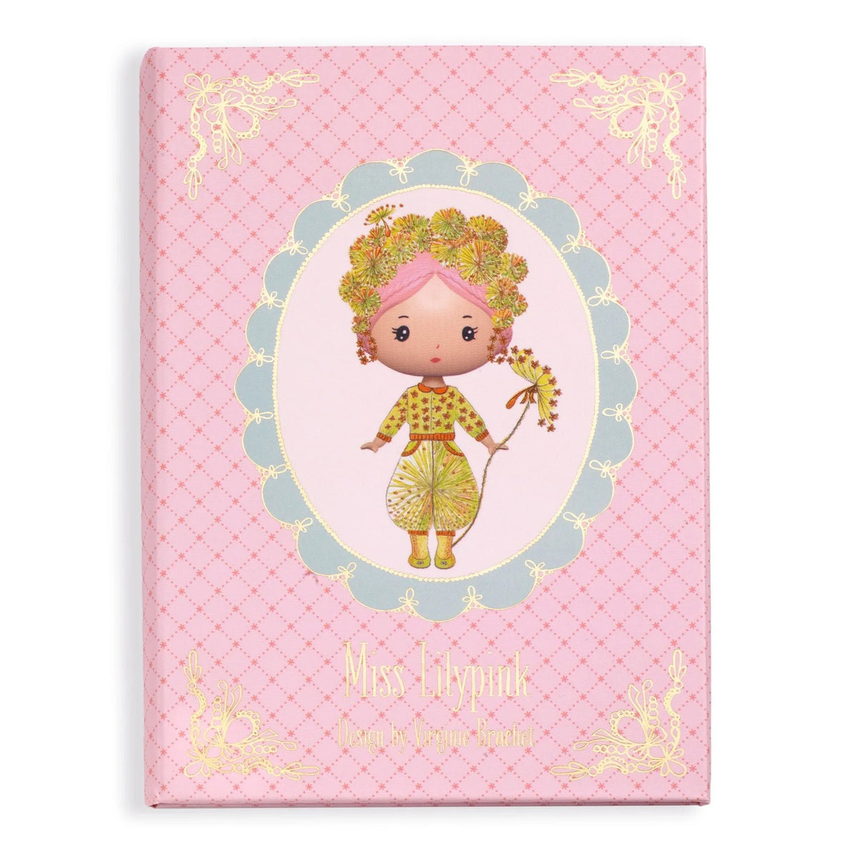 Tinyly by Djeco-- Miss Lilypink Removeable Stickers