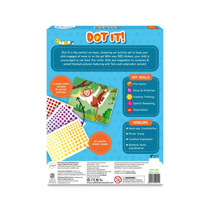 Skillmatics Dot It! Wild, Farm & Underwater Animals
